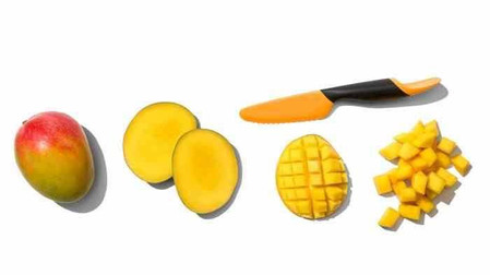 OXO-Krajalnica do mango 2w1 czarno-żółta GoodGrips