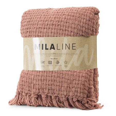 KOC SUZI 130 X 170 CM CIEMNORÓŻOWY