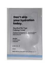 Heartleaf My Type Calming Cream kojący krem do twarzy saszetka 1.5ml