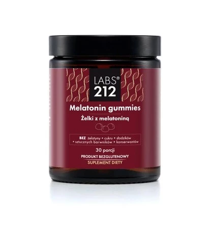 LABS212 Melatonin - Żelki z melatoniną (30 żelek)