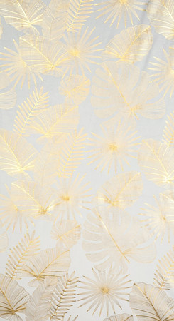 Zasłona 140 x 250 cm ZAS/ZARIA/B+ZŁOT