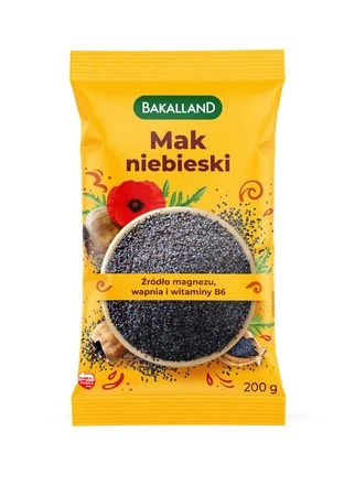 Bakalland Mak niebieski 200g