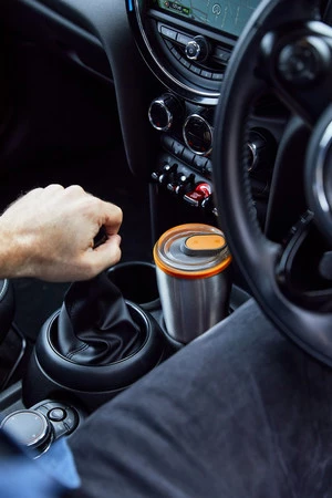 Black+Blum Kubek termiczny stalowy 0,6l.pomarańczowy New V