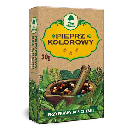 Dary Natury Pieprz Kolorowy 30G