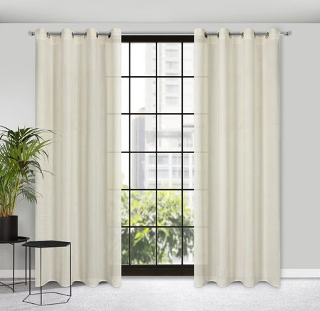 ZASŁONA GOTOWA LIDIA 140 X 250 CM NATURALNY