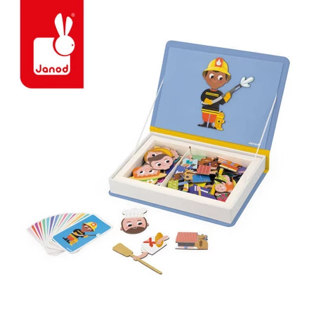 Janod Magnetyczna układanka Zawody Magnetibook