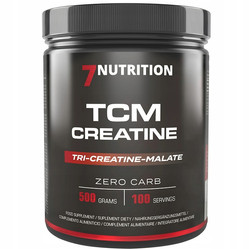 7NUTRITION TCM CREATINE Jabłczan kreatyny 500g  smak natualny