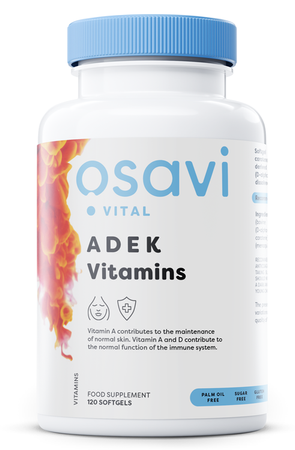 Osavi ADEK Vitamins - 120 kaps.