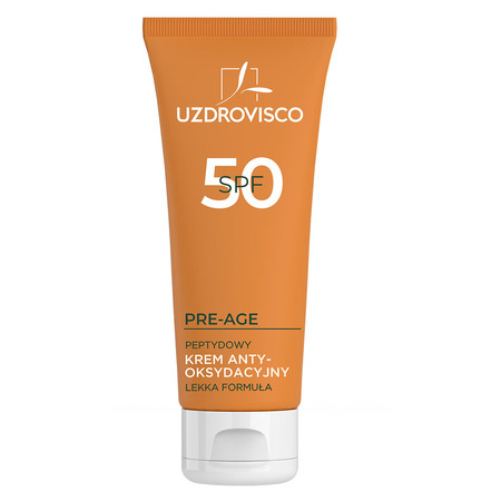  Uzdrovisco - Pre-Age SPF 50 peptydowy krem antyoksydacyjny przeciw przebarwieniom 50ml