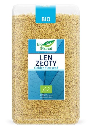 Bio Planet − Len złoty BIO − 1 kg