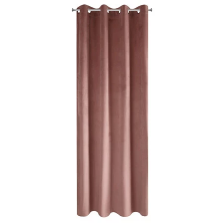 ZASŁONA GOTOWA PIERRE 140 X 250 CM CIEMNORÓŻOWY