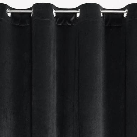 ZASŁONA GOTOWA DANI 140 X 250 CM CZARNY