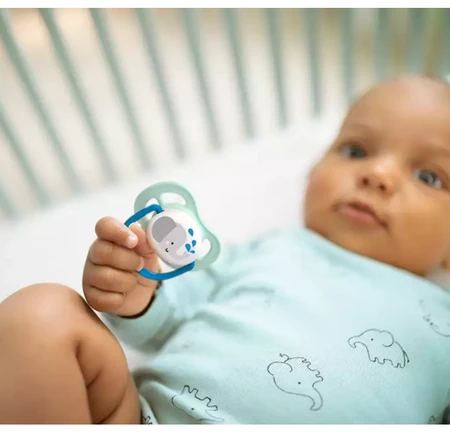 AVENT SCF080/05 Smoczek Ultra Air Animals 0-6M chłopiec słonik/pingwin