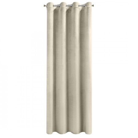 ZASŁONA GOTOWA D91 ROSA 140 X 250 CM BEŻOWY
