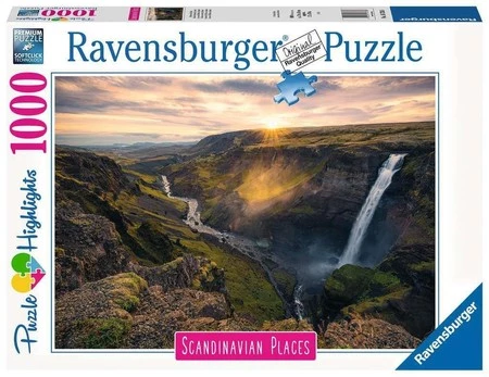 Puzzle 2D 1000 Skandynawskie krajobraz 16738 -