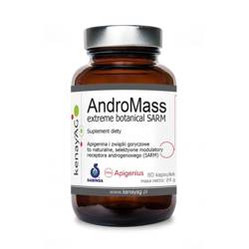 Kenay − AndroMass extreme botanical SARM, apigenina + gorzki melon − 60 kaps.