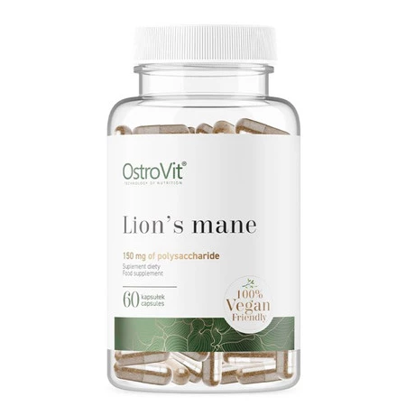OSTROVIT Soplówka Jeżowata 500 mg VEGE (60 kaps.)