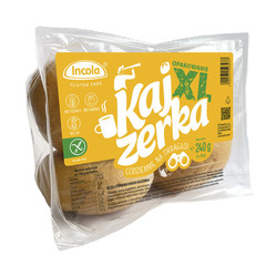 INCOLA BUŁKI KAJZERKI XL BEZGLUTENOWE (4 szt.) 240 g