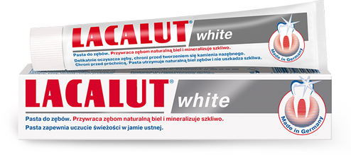 Lacalut White Wybielająca pasta do zębów x75 ml