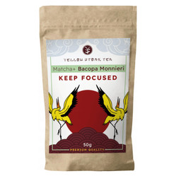 YELLOW STORK TEA Matcha + Bacopa Monnieri 50g
