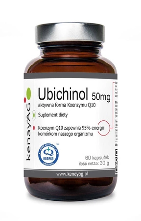 Ubichinol Koenzym Q10 50mg suplement diety 60 kapsułek