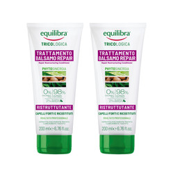 Zestaw: 2x Equilibra - Naprawcza odżywka restrukturyzująca - 200 ml