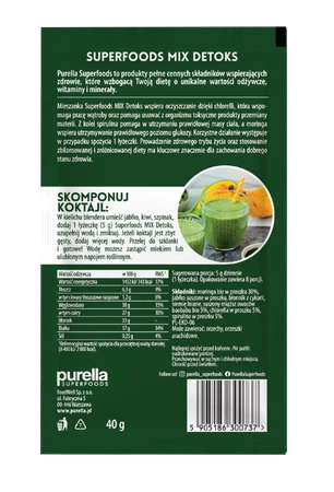 Purella Superfoods Mix Detoks 40g