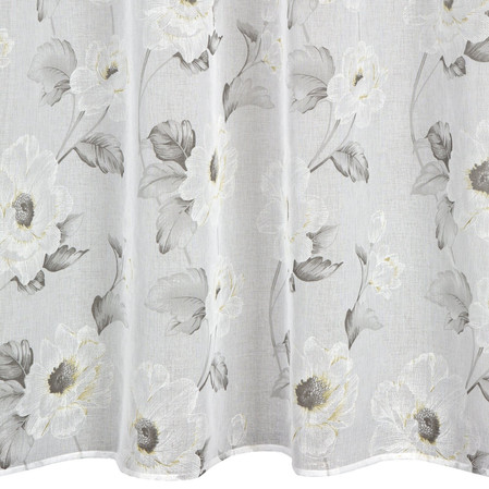 FIRANA GOTOWA BESSY 140 X 250 CM BIAŁY