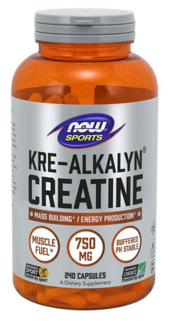 Kre-Alkalyn® Creatine - Buforowany Monohydrat Kreatyny 750 mg (240 kaps.)