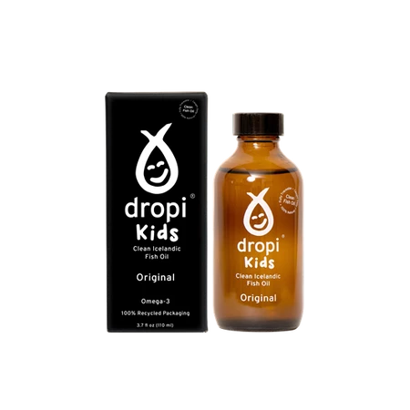 Dropi Kids Original Olej z wątroby dorsza dla dzieci 110 ml