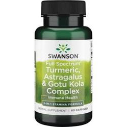 Full Spectrum Turmeric Astragalus Gotu Kola (60 kaps.)