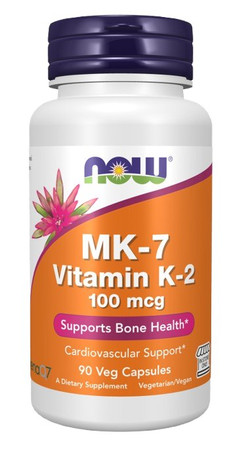 NOW FOODS Witamina K2 MK7 100 mcg 90 kaps.