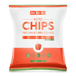 BeKeto Chipsy Świeża Papryka 30g