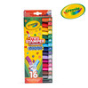 Crayola Flamastry ze stempelkami markery do stempli mini Emoji 16szt.