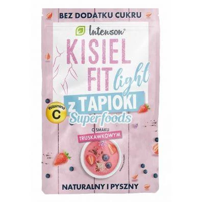 Kisiel o smaku truskawki z tapioki Fit light bez cukru 30 g