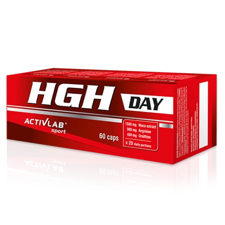 ACTIVLAB HGH DAY booster testosteronu 60 kaps.
