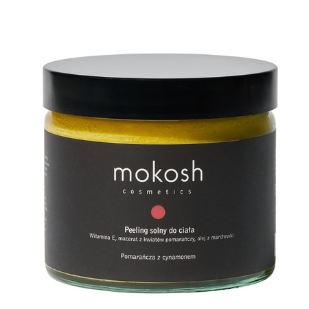  Mokosh - Peeling solny do ciała. Pomarańcza z cynamonem - 300 g