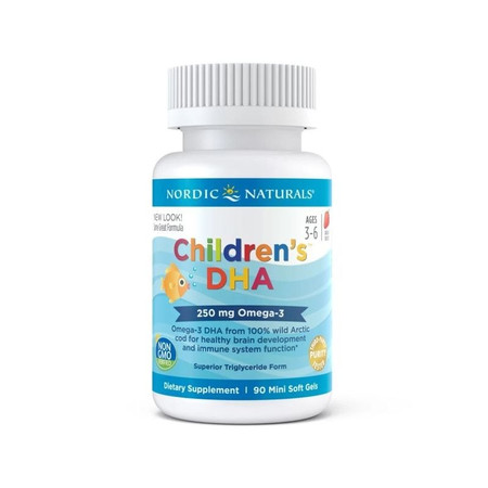  Childrens DHA 250 mg (90 kaps.)
