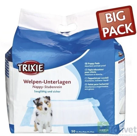 TRIXIE Mata - Podkład higieniczny dla szczeniąt 60x90cm 8szt.