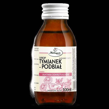 Herbapol − Syrop tymianek podbiał − 100 ml