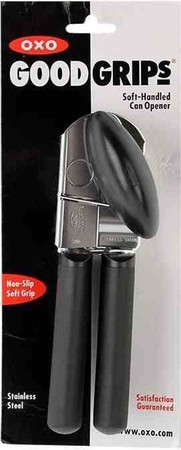 OXO-Otwieracz do puszek czarny, Good Grips