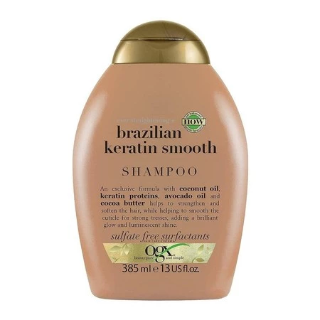 Brazylijska Keratyna szampon wygładzający z brazylijską keratyną 385ml