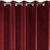 ZASŁONA GOTOWA VILLA 140 X 250 CM CIEMNOBORDOWY