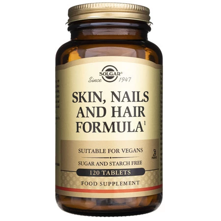 Solgar Skin, Nails and Hair Formuła skóra włosy paznokcie 120 tabl.
