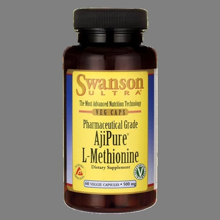 Swanson - AjIpure l- methionine - 60 kaps  