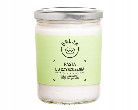 BALJA Pasta do czyszczenia o zapachu bergamotki 450g
