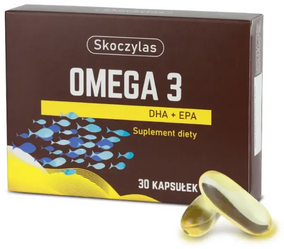 Skoczylas OMEGA 3 DHA + EPA (712 mg + 254 mg) 30 kaps.