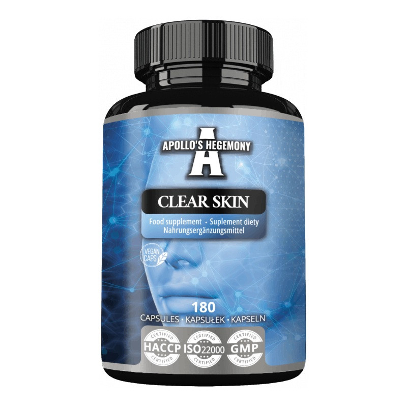 Apollo’s Hegemony Clear Skin suplement diety 180 kaps. - Nabea.pl