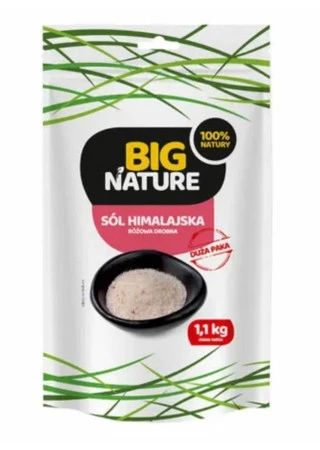 Big Nature Sól Himalajska różowa drobna 1,1  kg