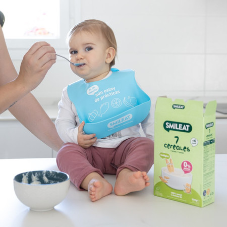 Smileat, Bio Kaszka dla niemowląt 7 zbóż 6m+, 200g